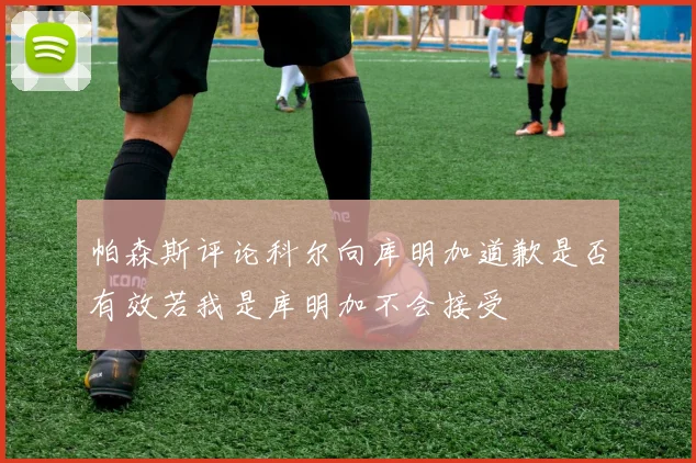 帕森斯评论科尔向库明加道歉是否有效若我是库明加不会接受